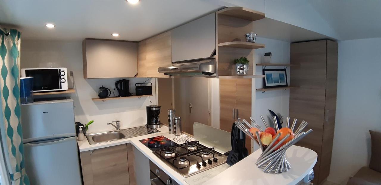 سان جان دي مونت Mobil Home 6 Places Climatise المظهر الخارجي الصورة