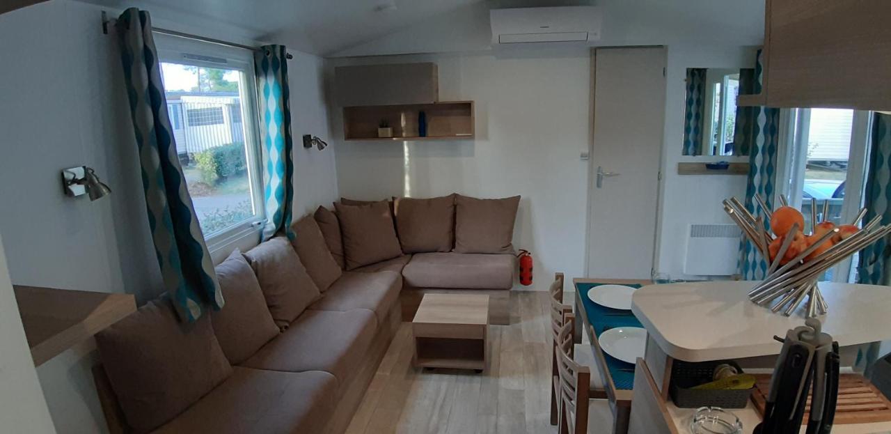 سان جان دي مونت Mobil Home 6 Places Climatise المظهر الخارجي الصورة